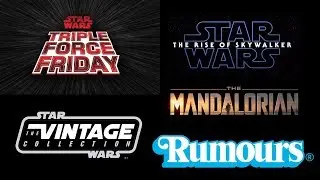 STAR WARS TRIPLE FORCE FRIDAY RUMOURS - The Rise of Skywalker Vintage Collection Action Figures
