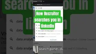 Don't do this mistake 🚫 when Recruiters searches you in #linkedin, #recuitment #careers #tamil #jobs