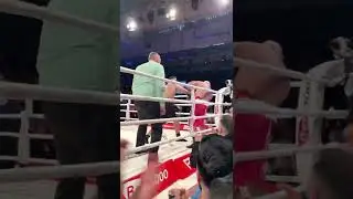 SINAN-G VS. B&Ouml;ZEMANN K.O. LIVE AM RING👊 #shorts #live #b&ouml;zemann #sinang #kampf