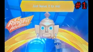 Ringfit Adventure Nintendo Switch Playthrough Part 1