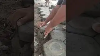 #construction #bricklayer #satisfying #plasterer #stone #skills #landscape #memes #youtube
