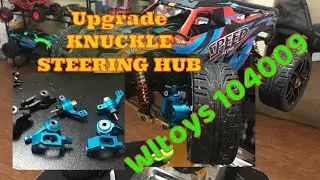 Wltoys 104009 Upgrade  aluminum knuckle steering hub