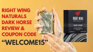 Dark Horse Soap Review || Right Wing Naturals Review & Discount Code &ndash; &ldquo;WELCOME15