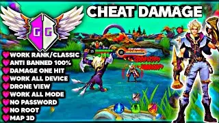 CHEAT DAMAGE ML TERBARU 2025 WORK MAIN RANK/CLASSIC NO ROOT|| ANTI BANNED
