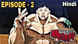Baki hanma vs kengen Ashura episode 2 in hindi | baki hanma vs kengen Ashura 