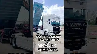 TRANSPORTS AND RECYCLING COMPANIES KAMPERIS GROUP #scrap #truck #transport #metal #shorts #greece