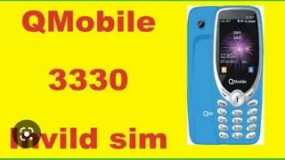qmobaile 3330 IMEI cheng code