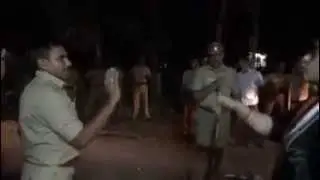 Vijayatharani Congress MLA Fights With Police