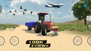 tractor video game tractor dj wale tractor Wala Game video indian vehicles simulator 3d game video