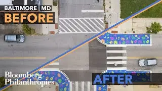How Asphalt Art Makes This Baltimore Community Safer | Bloomberg Philanthropies