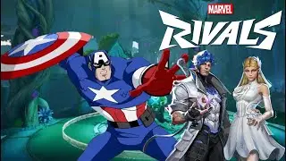 Punching Invisible Woman and Gambit in the face until they go away - Marvel Rivals