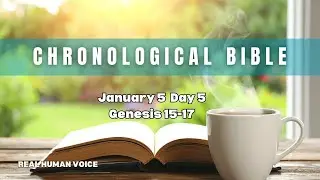 January 5  Day 5 Daily Chronological Bible Reading Genesis 15-17 #bibleinayear