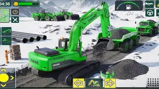 New Railway Track Construction Simulator Game || construction simulator game 3d part 17