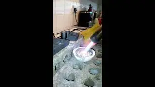 Forging & Pouring (0.2kg) .998 Zinc/Zn Rounds,Ingots and Coins.🔥