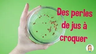Perles de jus de fruit à croquer pour le plus grand plaisir !