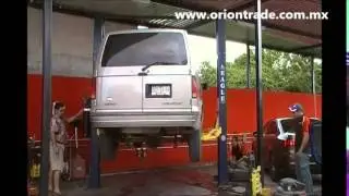 Elevador automotriz en español