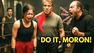 A Coach Screamed at a Crying Girl in the Ring &mdash; Then Stallone Stepped In With Gloves