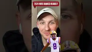 2024 WR rankings&hellip; without knowing who comes next. #shorts  #fantasyfootball #nfl #collegefootball