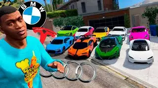 COLECIONANDO CARROS BILION&Aacute;RIOS DO FRANKLIN NO GTA 5