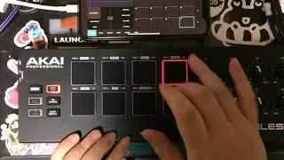 Finger drum with LPD8 wireless and iMPC PRO2