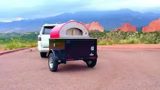 Lightweight Pizza Oven Trailer - Serata from Fireside Trailer