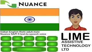 Rishi Indian English adult male Nuance text to speech voice