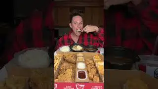 KFC ft. Mikes Hot Honey #kfc #mikeshothoney #foodie #mukbang #asmr #fyp