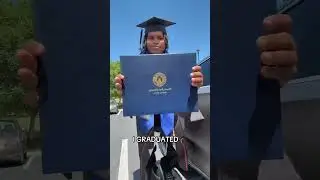 I GRADUATED 🎓🖤 #rayquansmith #kingofnil #fyp #hbcu #degree #2degree #vsu #master