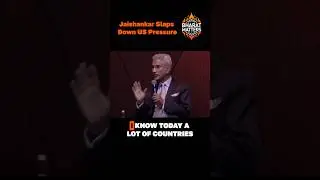 Jaishankar UNLEASHES Fury on US Pressure
