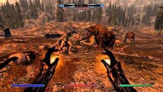 Beautiful Skyrim: Crazy Big Fight