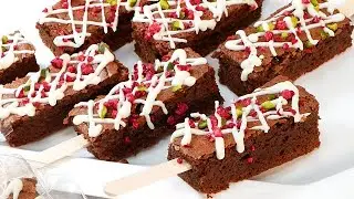 濃厚ブラウニーバー【板チョコとホットケーキミックスで作る】How to Make Rich Brownies!【Making with DAISO paper mold】