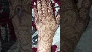 Beautiful Bridal Mehendi/Henna Design 😍#bridalmehendi#bridalhenna#easyhenna#mehndi#hennatatto