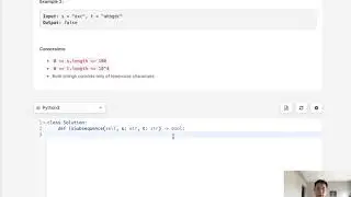 Leetcode - Is Subsequence (Python)