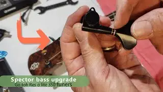 Spector Dimension 4 NS gets Gotoh tuners
