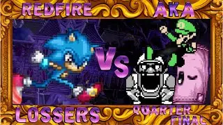 Ghost Hunter Smash 8 - RedFire (Sonic) Vs Aka (SB, Wario, Luigi) - Lossers Quarter-Final 