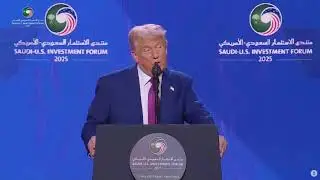 🚨 LIVE: US President Donald Trump arrives in Riyadh