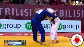 Judo Women's U78 - Natalie Powell vs. Audrey Tcheumeo - Grand Slam Tbilisi 2022 - original