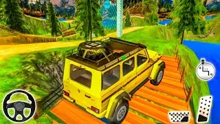 Jeep Driving on Risky Hill Road &ndash; Finish Line Test | Android Gameplay #2