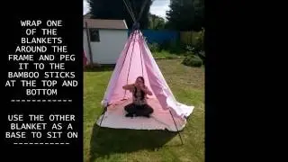EASY TEEPEE TUTORIAL