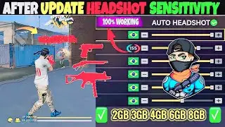 Free Fire Best Sensitivity Settings for Auto Headshot 🎯 (After Update OB 52)