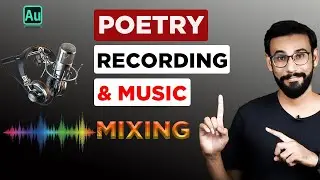 How to Record Poetry with music | Record Shayri with background music and echo effect | Bol Chaal