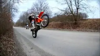 1#SpringFeelings&rarr; wheelie,burnout