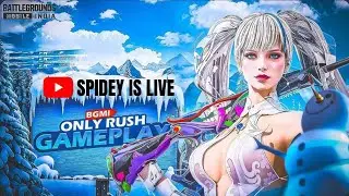 CONQUEROR RANK PUSH GAMEPLAY BGMI 4.1 UPDATE | BGMI AFTERNOON LIVE STREAM #bgmilive