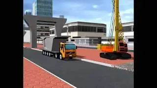 Animasi Proyek Pembangunan Jalan Layang Non Toll Casablanca