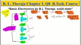 Basic Electronics by B L Theraja Chapter 1|Question 8| GATE 2024