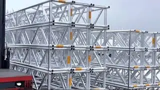 Vierkant Gittertr&auml;ger f&uuml;r Kabelbr&uuml;cken - made in Germany