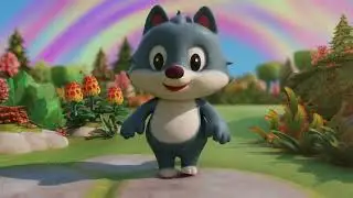 Boom Boom Wolf 🐺 | Kids Dance Song | Fun Song for Toddlers