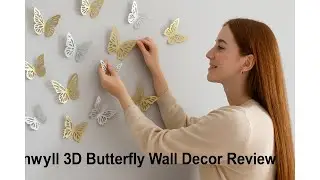 🦋 Anwyll 3D Butterfly Wall Decor Review 🖼️