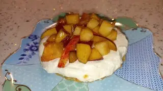 Kremalı, Şeftalili 🍑 Muhteşem Tartlar😋👌💯Creamy Peach 🍑 Fabulous Tarts 😋👌💯
