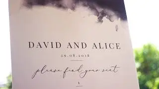 Blue Bird Invitations - bespoke wedding stationery
